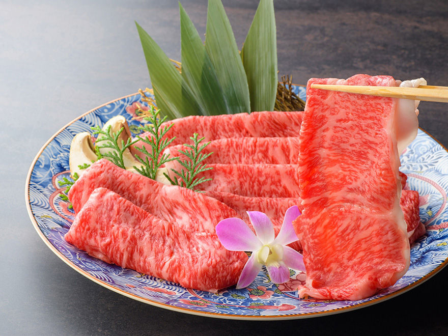 焼肉仔虎の米沢牛特選しゃぶしゃぶ