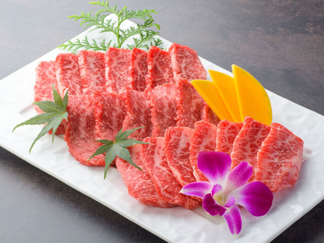 米沢牛カルビ焼肉